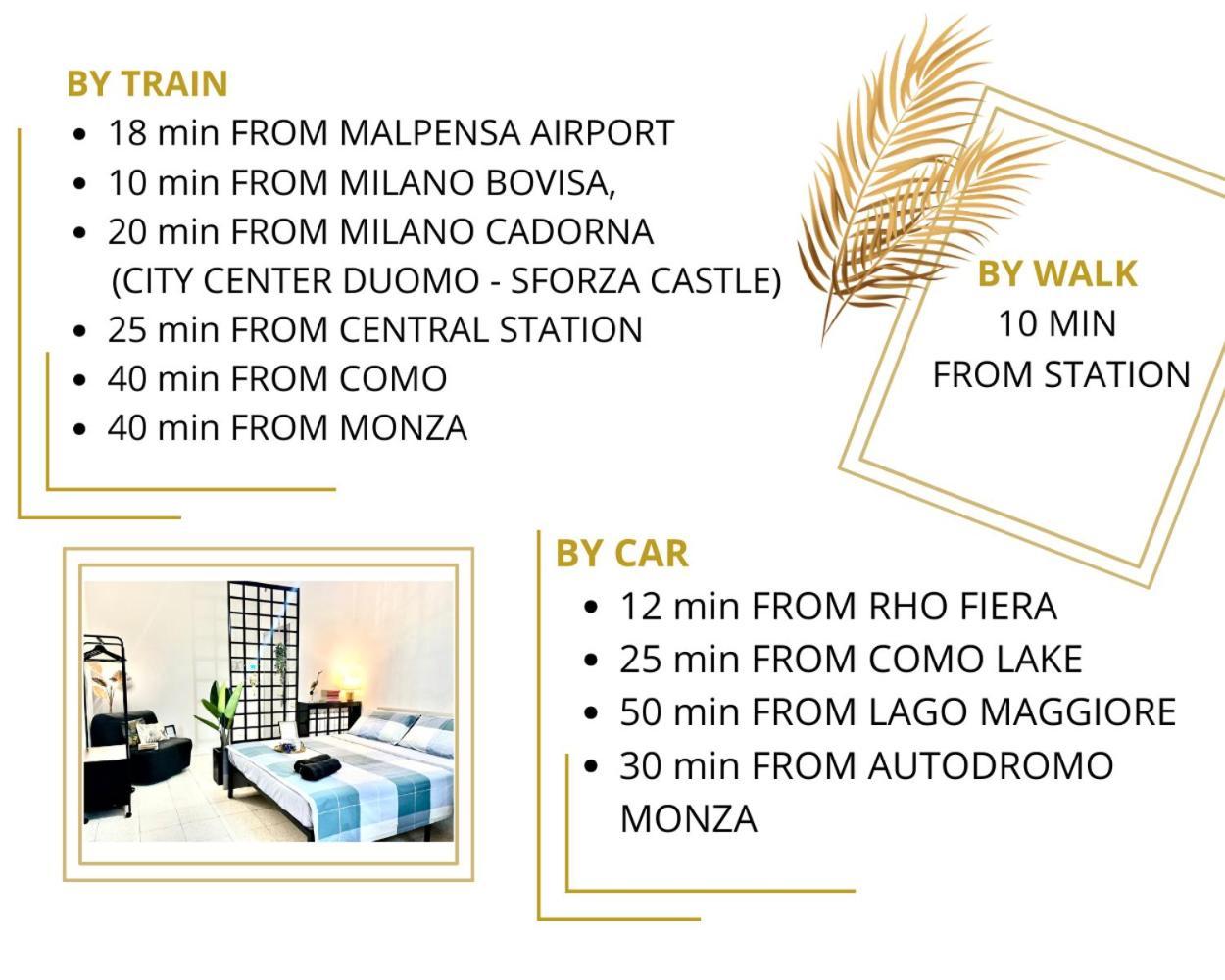 A Due Passi - 1 Milano - Como - Malpensa Aeroporto - Rho Fiera Саронно Экстерьер фото